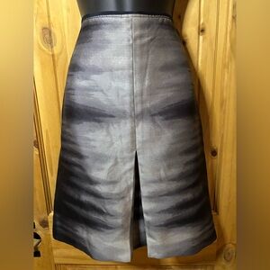 BCBGMaxAzria Gray A-Line Skirt
